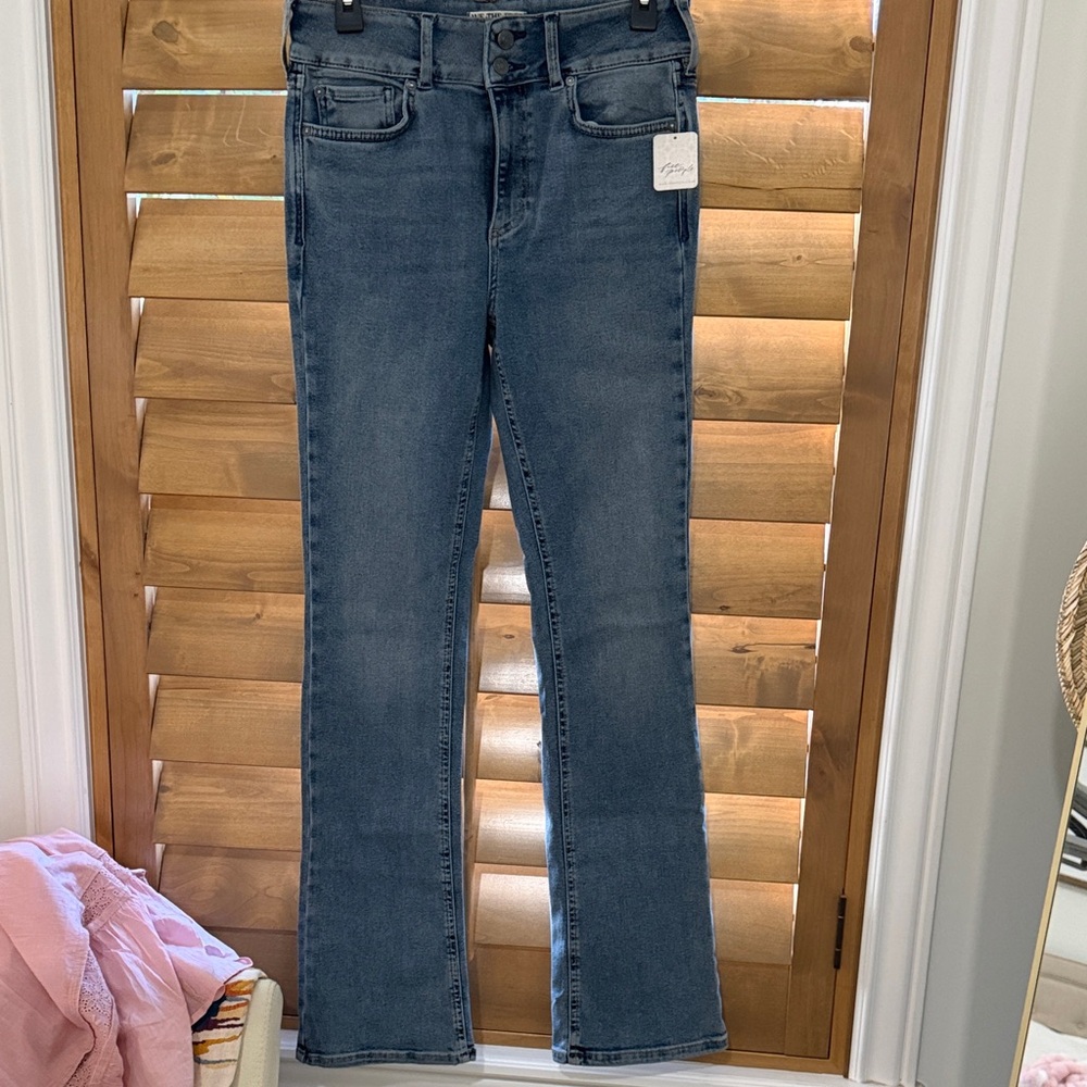 We The Free Blue Boot Cut Jeans
